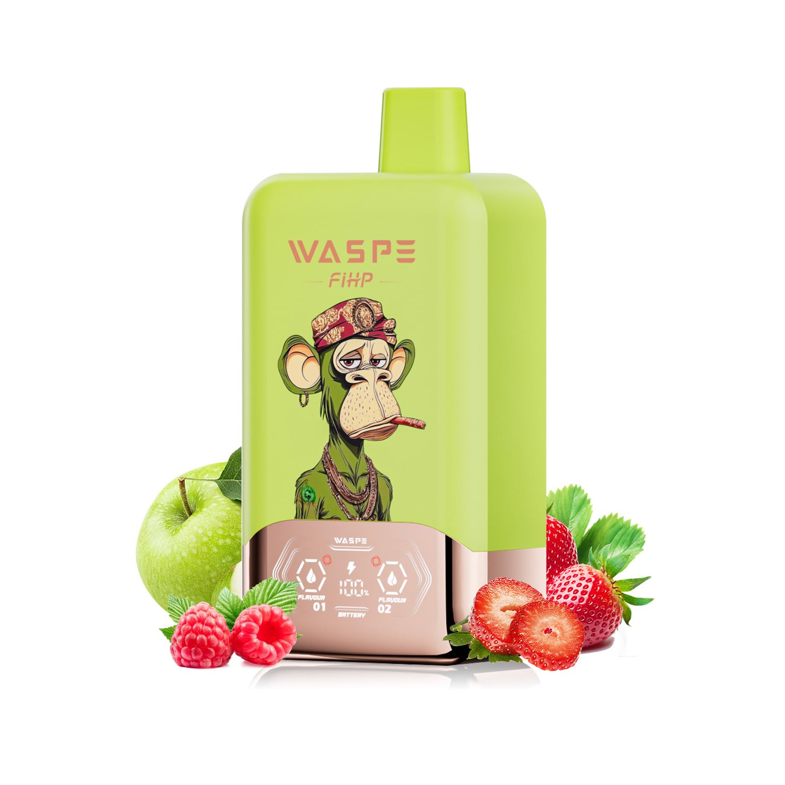 2つ WASPE ブルーベリー フレーバー デバイス ノーニコチン