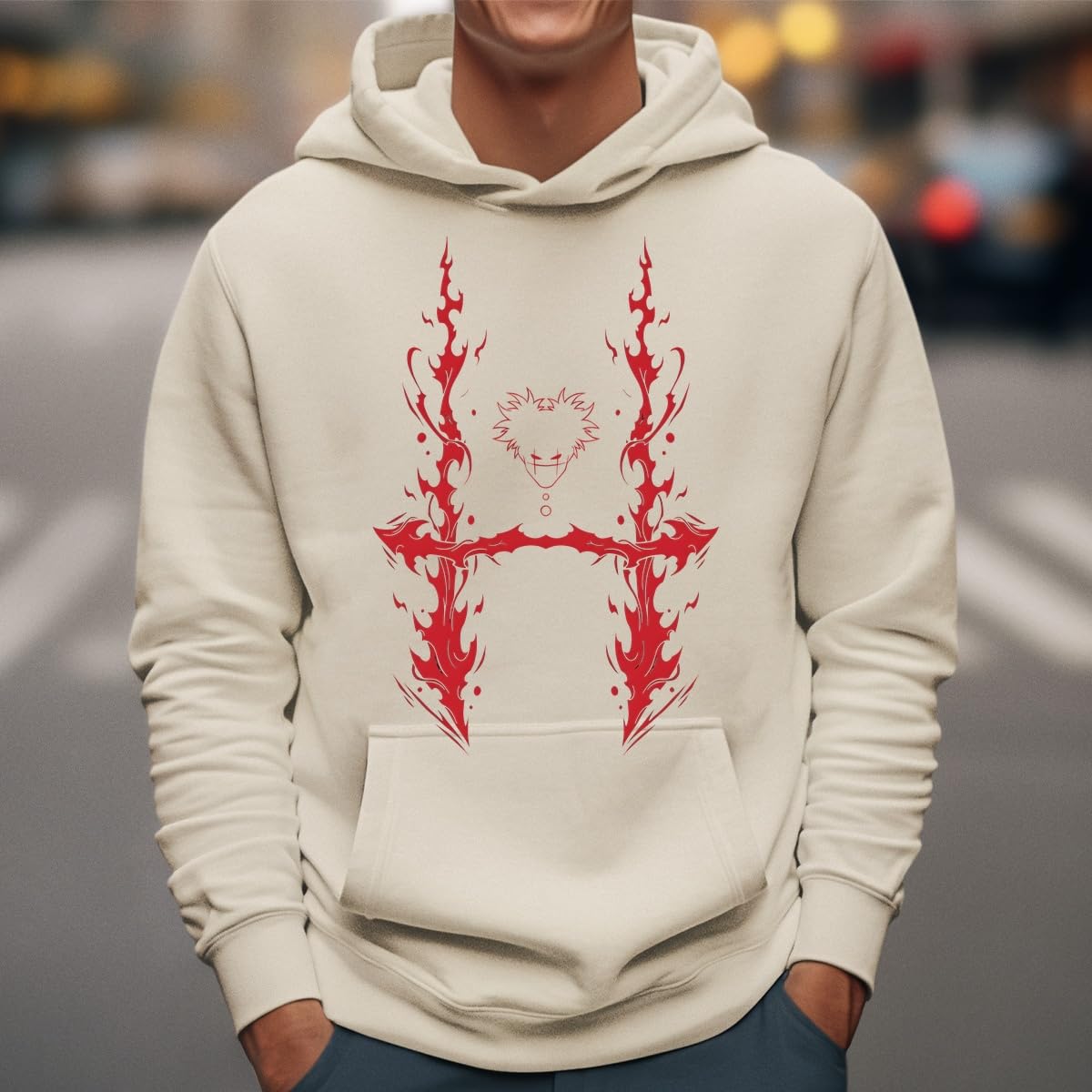 Choso H Blutmanipulation JJK Anime - Felpa con cappuccio unisex