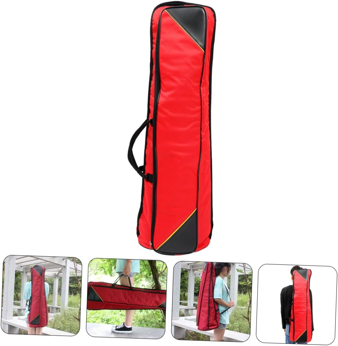 Abaodam Travel Trombone Case Oxford Cloth Protective Carrying Bag for Trombone Accessories