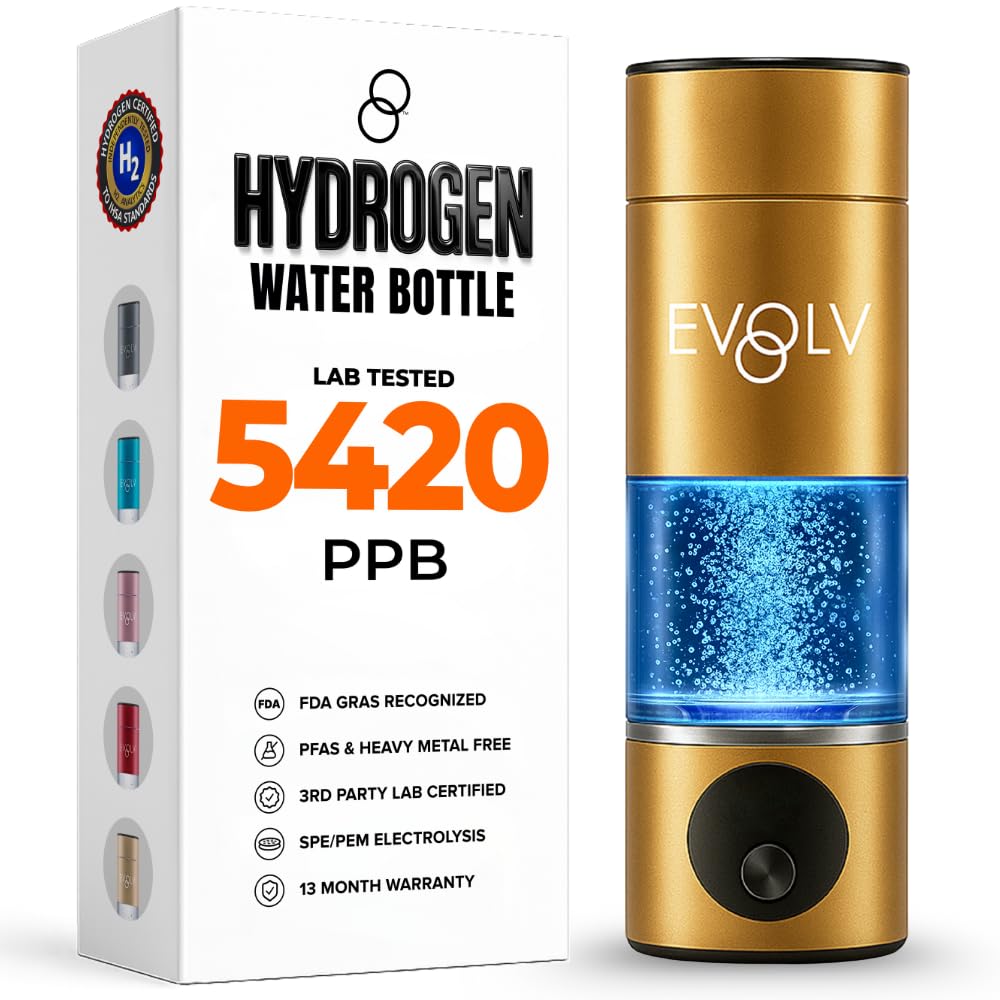 Amazon.com: EVOLV Hydrogen Water Bottle Generator – SPE & PEM