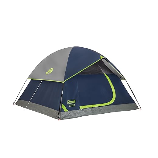 Coleman Sundome 2-6 Person Weatherproof Camping Tent