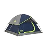 Coleman Sundome Camping Tent with Rainfly, 2/3/4/6 Person Tent Sets Up in 10 Mins, Weatherproof Shelter for Camping, Festivals, Backyard, Sleepovers, & More