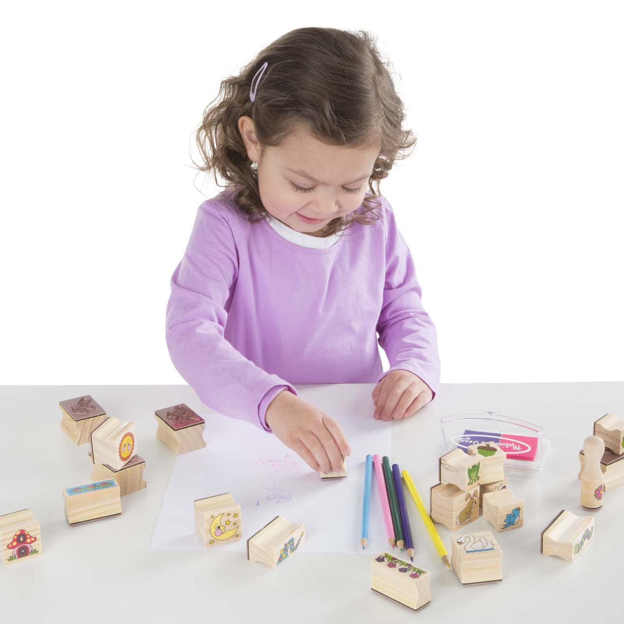 Melissa & Doug Stamp-A-Scene-Fairy Garden