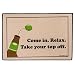 Take Your Top Off Indoor/Outdoor Doormat