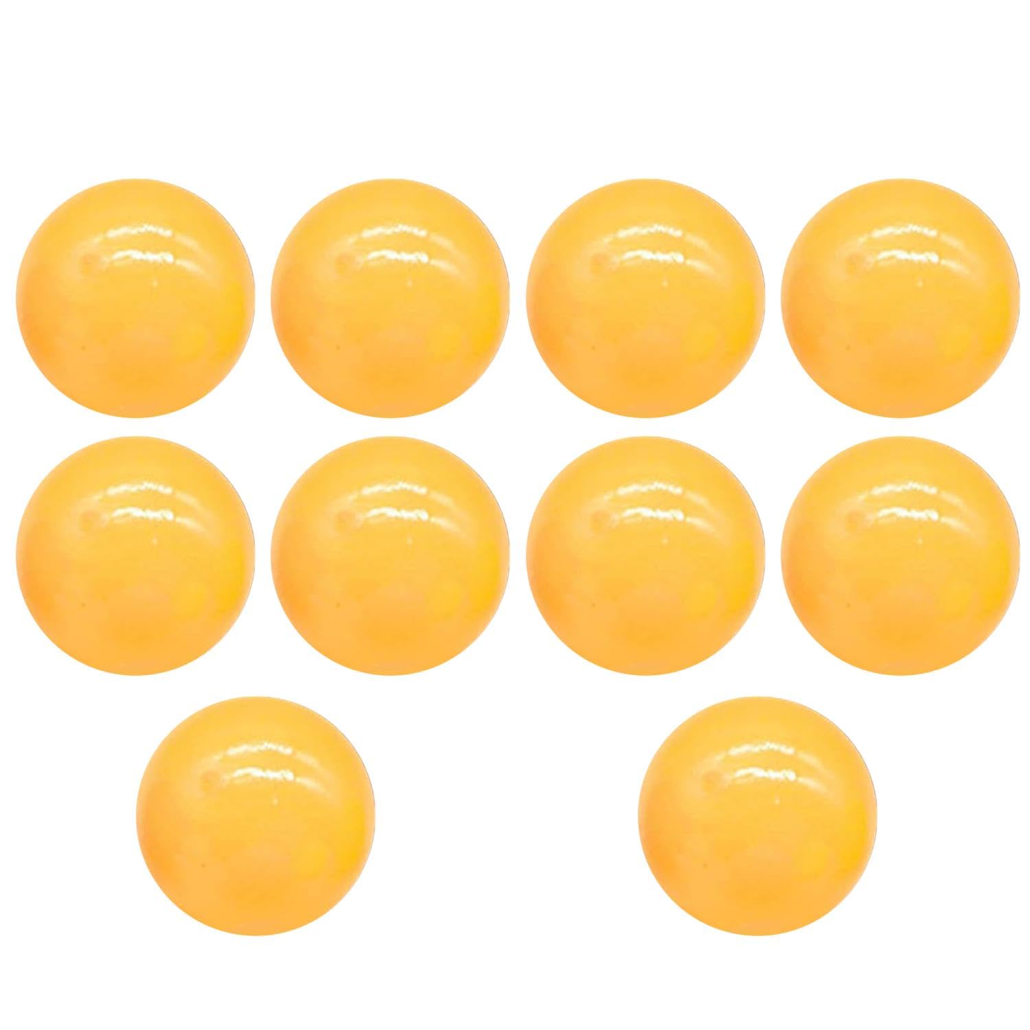 10 Pack Glorbs Balls, Glow Sticky Balls Glows in the Dark Ceiling Balls, Sticky Wall Balls Fidget Toys Kids Adults, Stress Relief Sensory Toys Reusable Glowing Stress Balls Home Office (Orange,6cm)