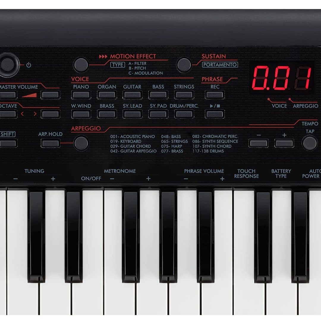 Kit Tastiera 37 Tasti per YAMAHA PSS-A50 con Borsa e Alimentatore - Ideale per Bambini e Studenti