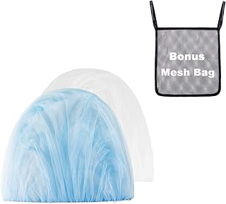 Baby Mosquito Net for Stroller - 2 Pack Bug Net Insect Barrier for Strollers, Car Seats, Bassinets, Carriers
