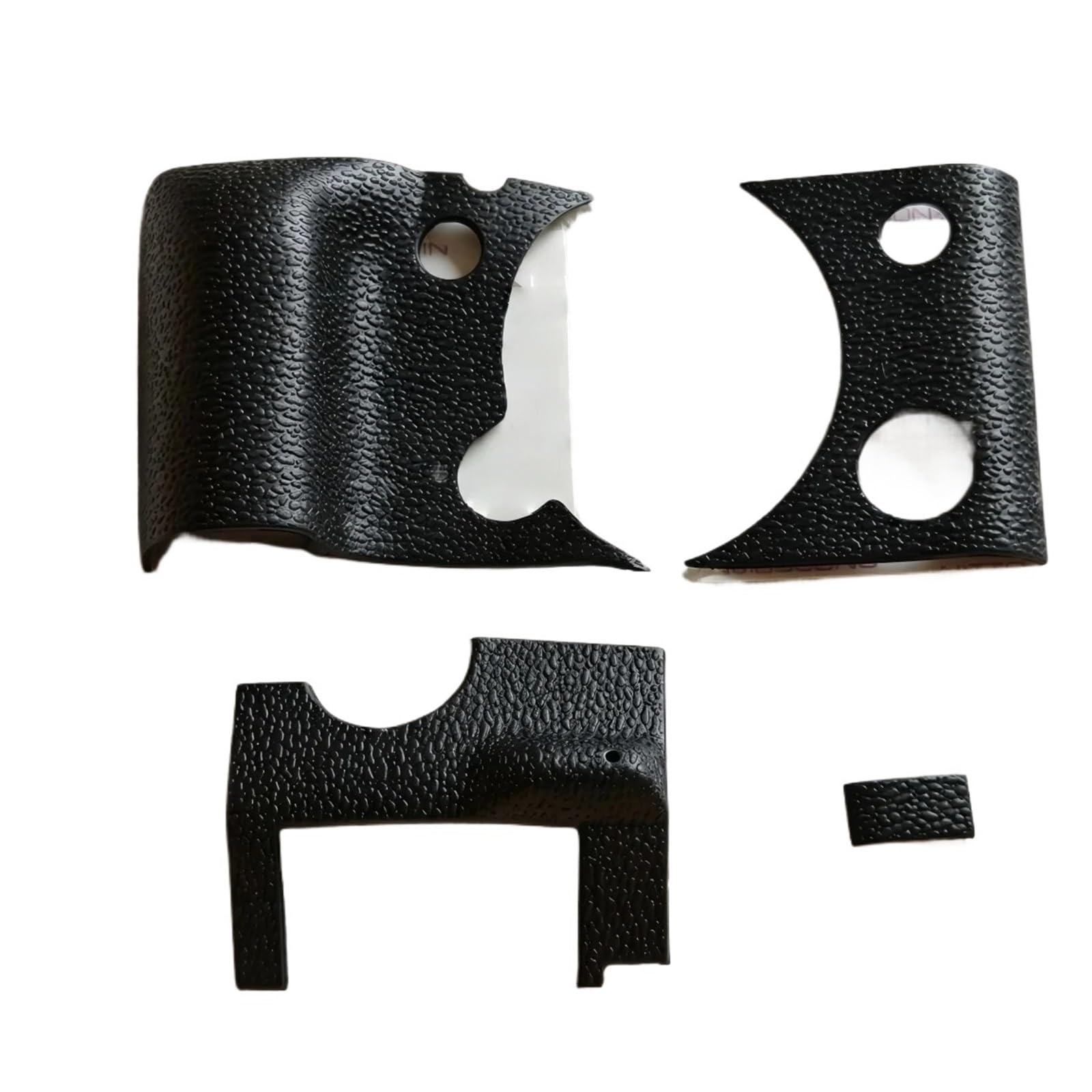 Kit grip gomma corpo 4 pz, compatibile con Fujifilm, XT-1 | Ricambio copertura pollice, lato sinistro e cappuccio in gomma per corpo fotocamera
