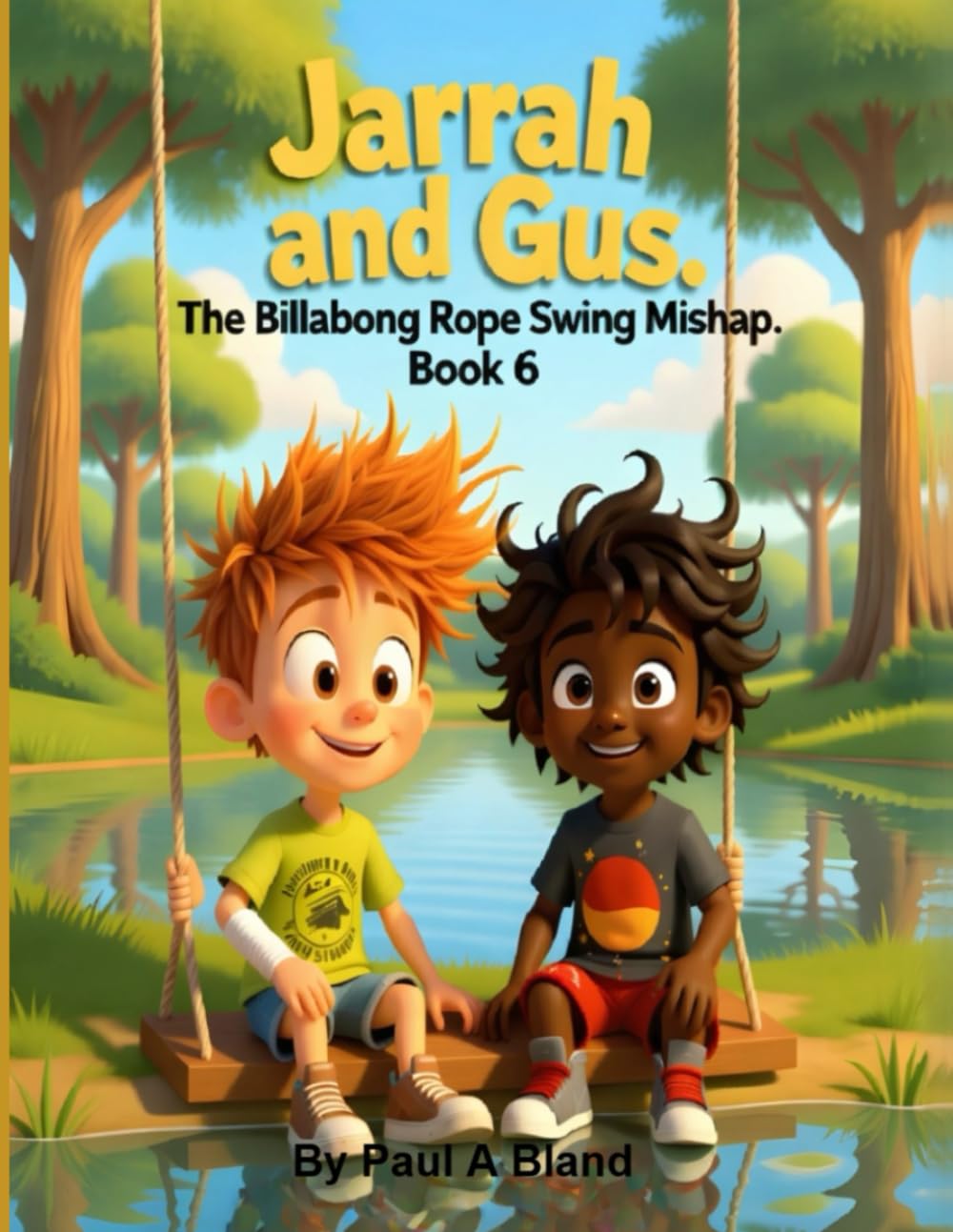 Jarrah and Gus. The Billabong Rope Swing Mishap. Book 6. (Jarrah and Gus. Aussie Outback Adventures)
