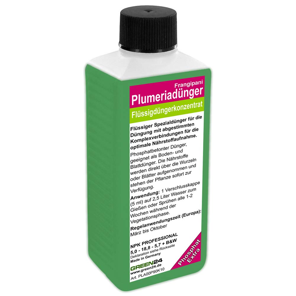 GREEN24 Frangipani-Dünger Hightech Płynny Fertilizer do Plumerie Frangipane