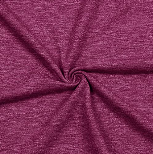 Women Camping Shirt Heart Glamping Graphic Funny Hiking Outdoor Summer Workout Plus Size Cotton Tee Tops-2Xl (Purple) #TOP5