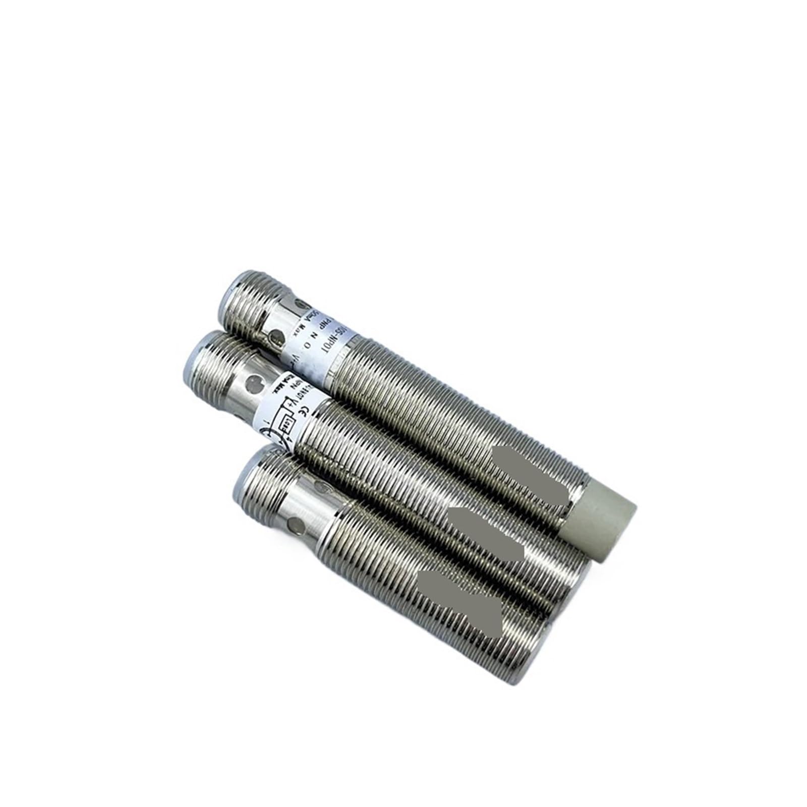 XYNSNDB Induktiver Näherungssensor-Anschluss, M8/M12-Serie, 3-polig, 4-polig, bündig, NPN, PNP, Schaltabstand 2 mm, 6–36 V DC (DMC12-04U-BNCT)