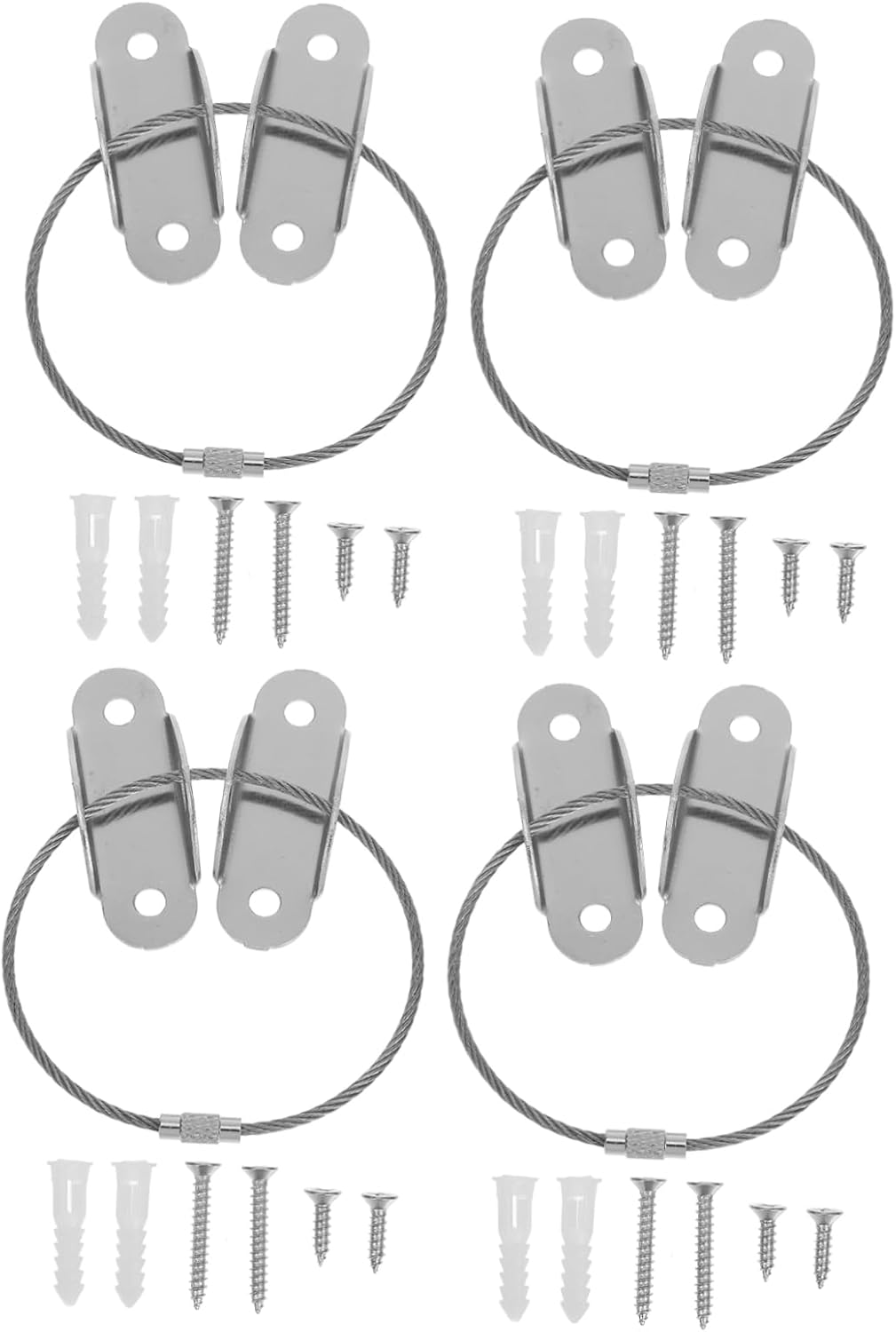 12sets Furniture Tip Straps for Safety Anchors to Prevent Falling Furniture Easy Installation for Dressers Cabinets