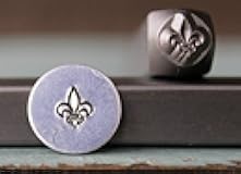 Brand New 6mm Fleur de Lis Metal Punch Design Stamp - Supply Guy - CH-177