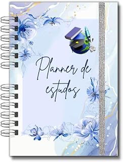 Planner de Estudos Acqua - Planejamento estratégico - A5