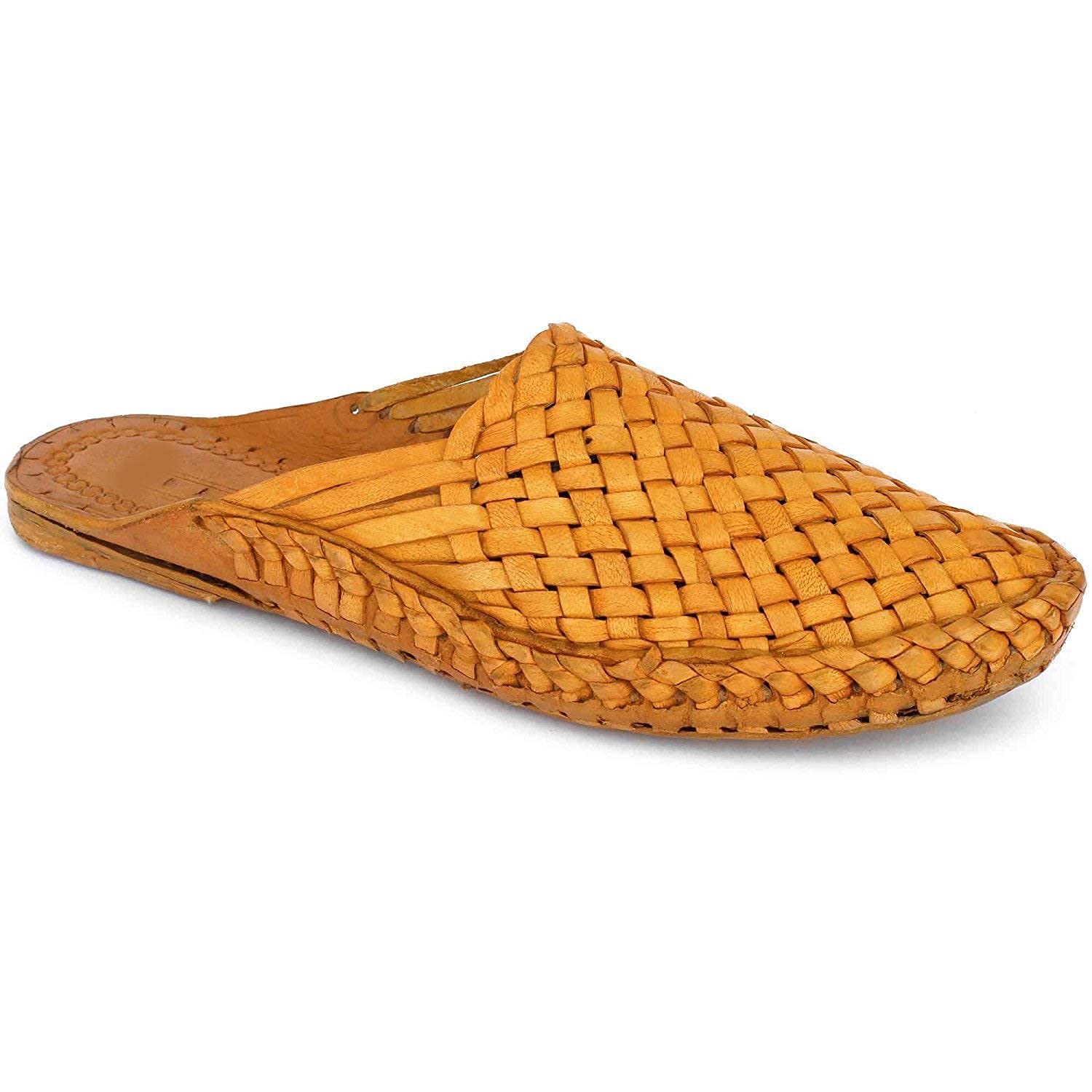 Countless Steps Men A15.2 Leather Kolhapuri Slipper