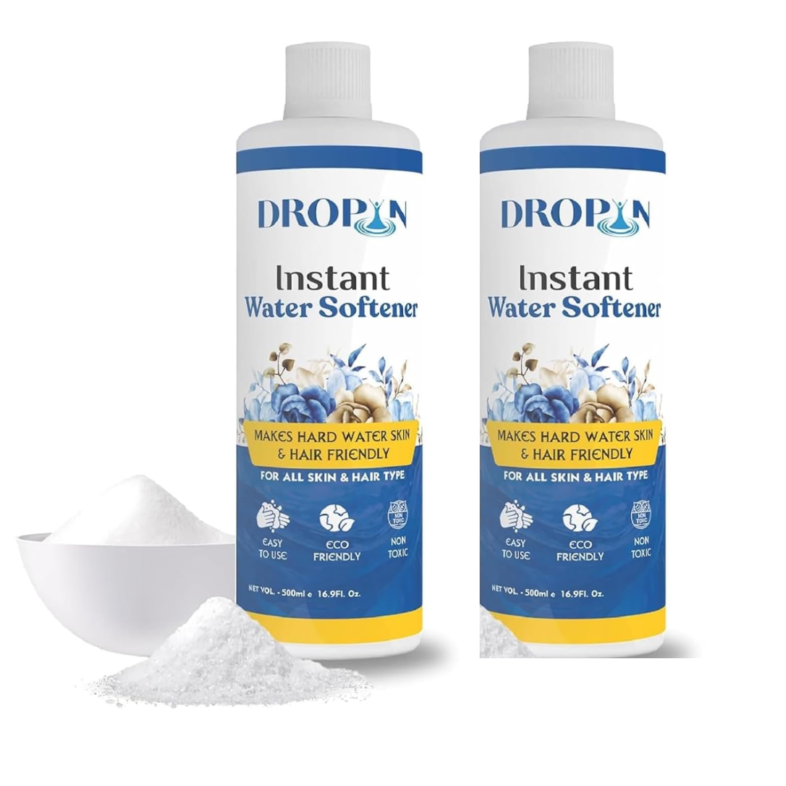 Water Softener 500ml | Instant Hard Water Softening Agent | Reduces Hair Fall & Skin Irritation | Disables Calcium & Magnesium | pH Balanced Solution | Non Toxic and 100% Safe-image-13