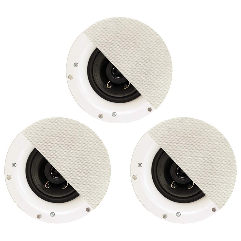 Acoustic Audio R192 Frameless a soffitto/a parete 3 altoparlanti Set 2 vie Home Theater Surround altoparlanti