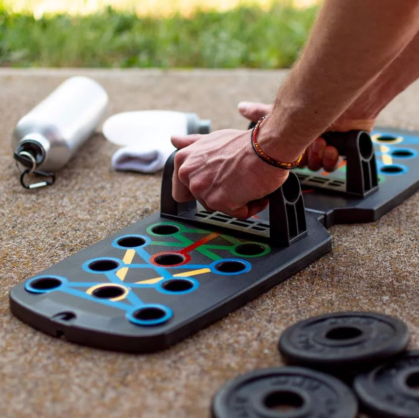 Planche à pompes compacte et transportable pour sport à la maison