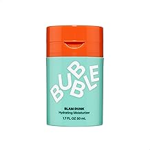 Bubble Skincare Slam Dunk Hydrating Face Moisturizer - Lightweight Face Lotion With Vitamin E + Aloe Vera - Daily Facial Moisturizer for Normal + Dry Skin - Skin Care with Blue Light Protection (50ml)