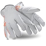 HexArmor | Traditional Style | Leather | Cut And Heat Resistant | Work Gloves | Chrome SLT ® Series 4066