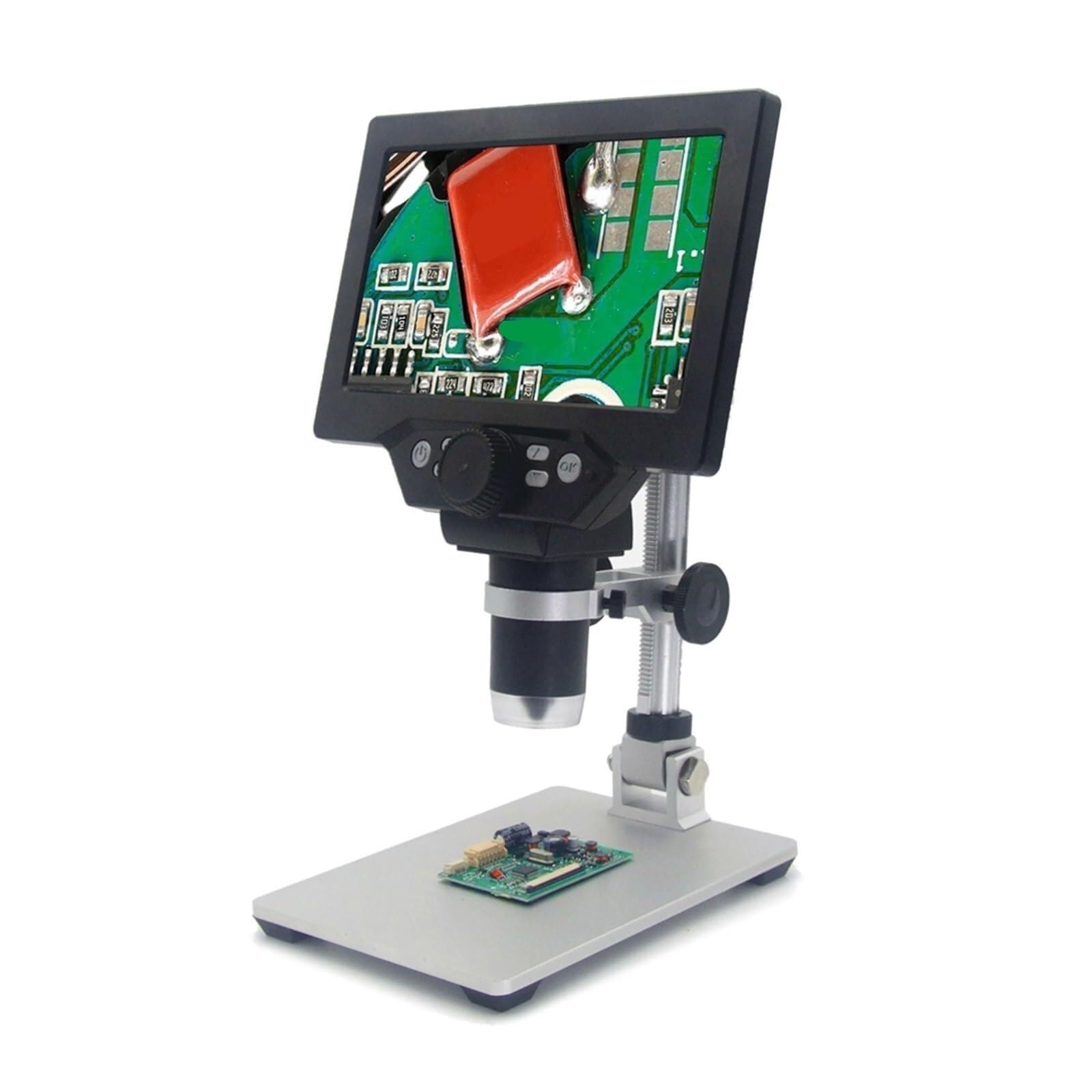 Digitales Mikroskop. Digitalmikroskop 9-Zoll-Farbbildschirm-LCD-Display 1-1600X Tragbar