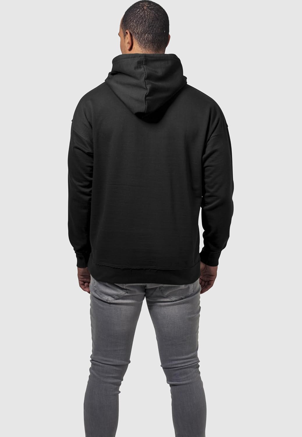 Urban Classics Mens Hoody TB1593 Oversized Sweat Hoody Color: Black in Size: Small