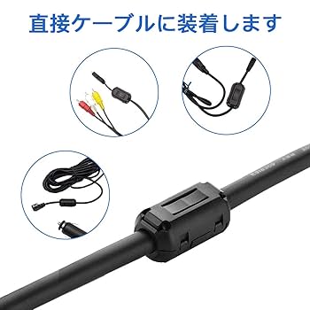 Amazon.co.jp: YFFSFDC フェライトコア 内径Φ3.5mm，Φ5mm，Φ7mm