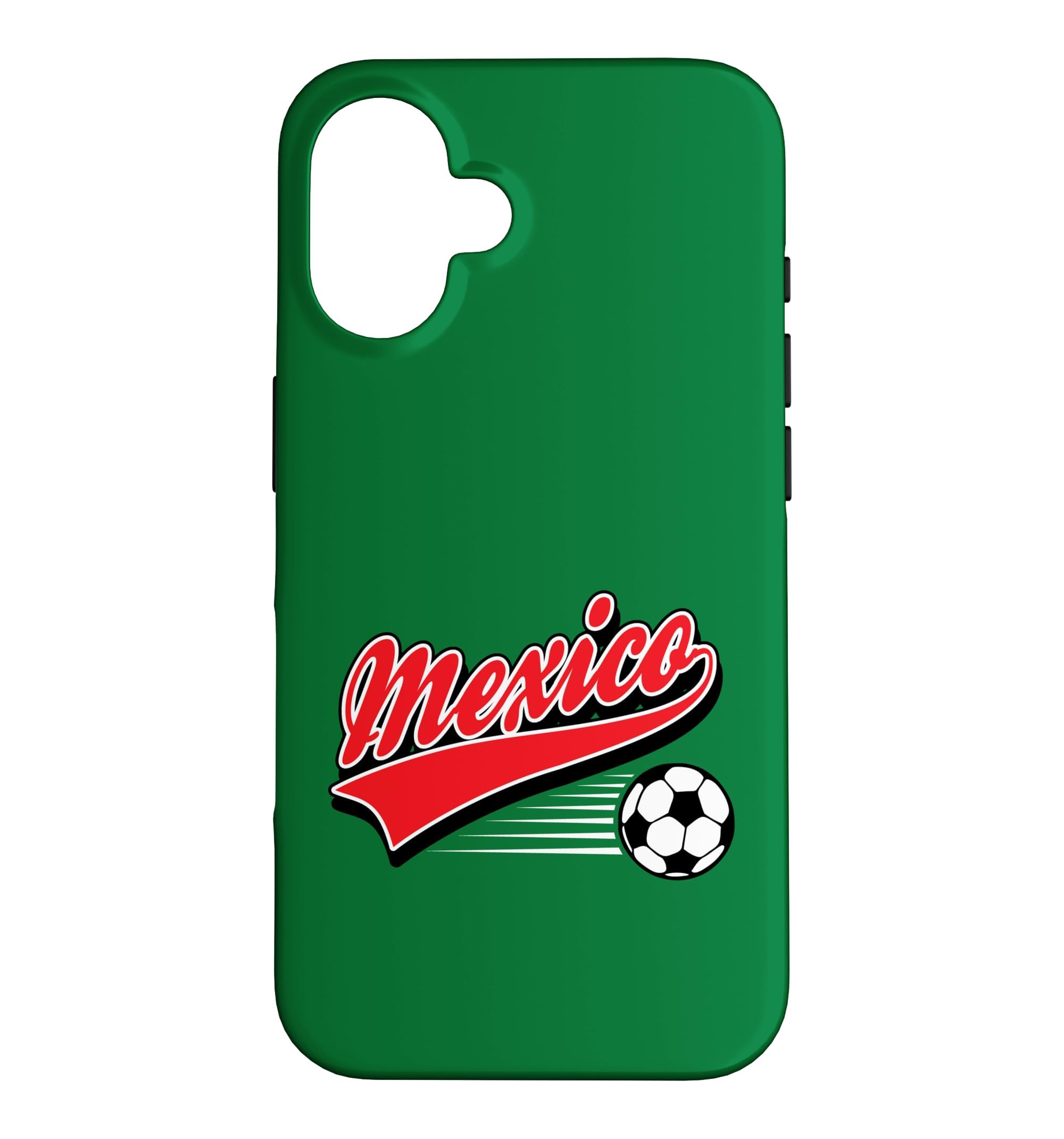 Mexico Sports Text Football World Cup Case for iPhone 16