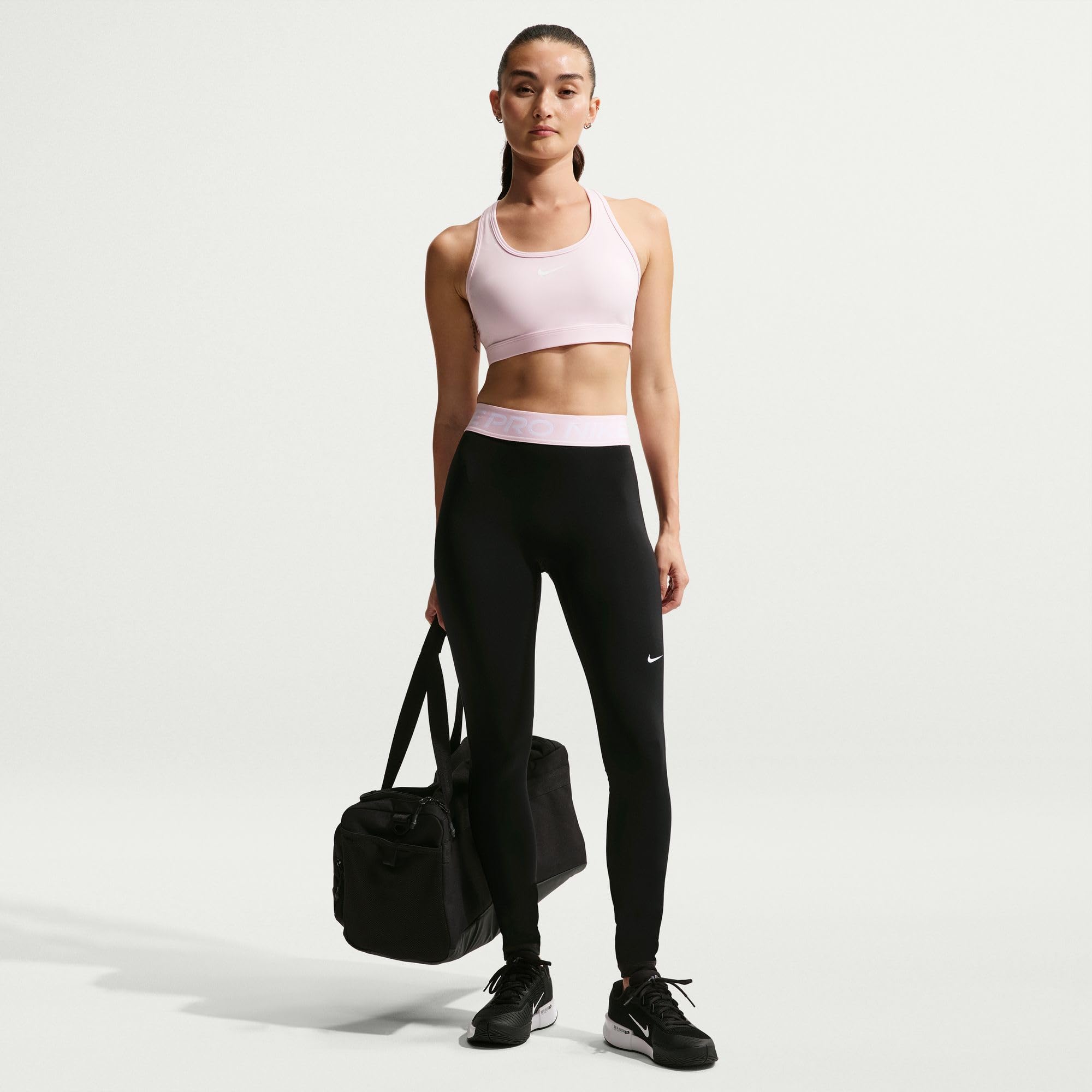 NIKE Nike Pro Leggings In Voller Länge Mit Mittelhohem Bund Für Damen - Leginsy Kobiety
