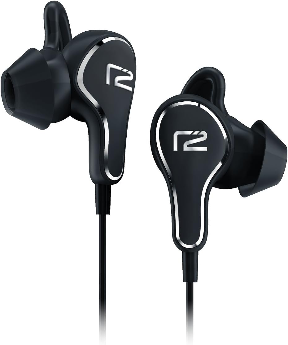 Ready2 Music R2MTITB Polish Titanium Bluetooth 4.0 In-ear Headphones Black