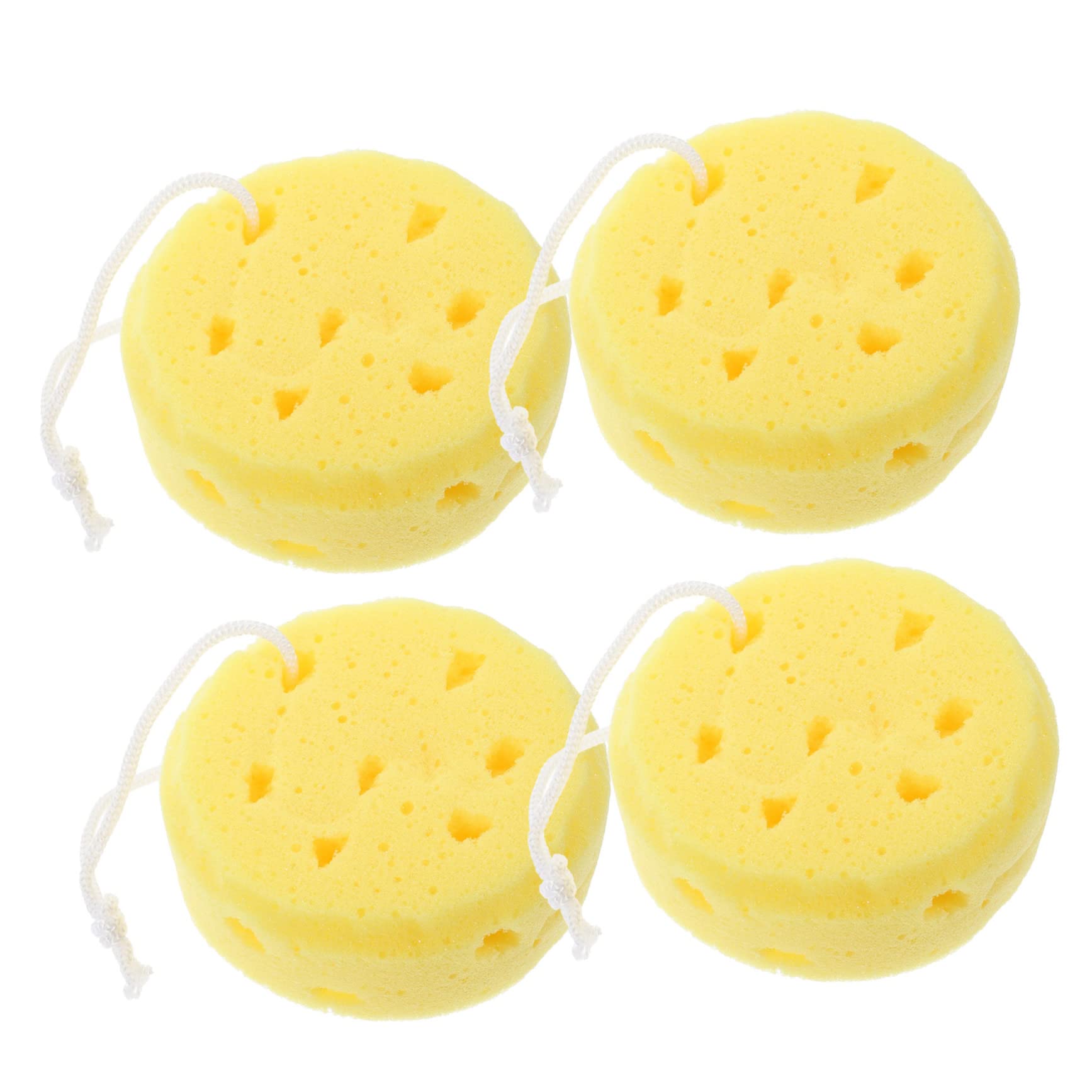 Beavorty 16piezas Esponjas De Baño Naturales Para Suaves y Exfoliantes Para Cuidado Personal y Fiestas