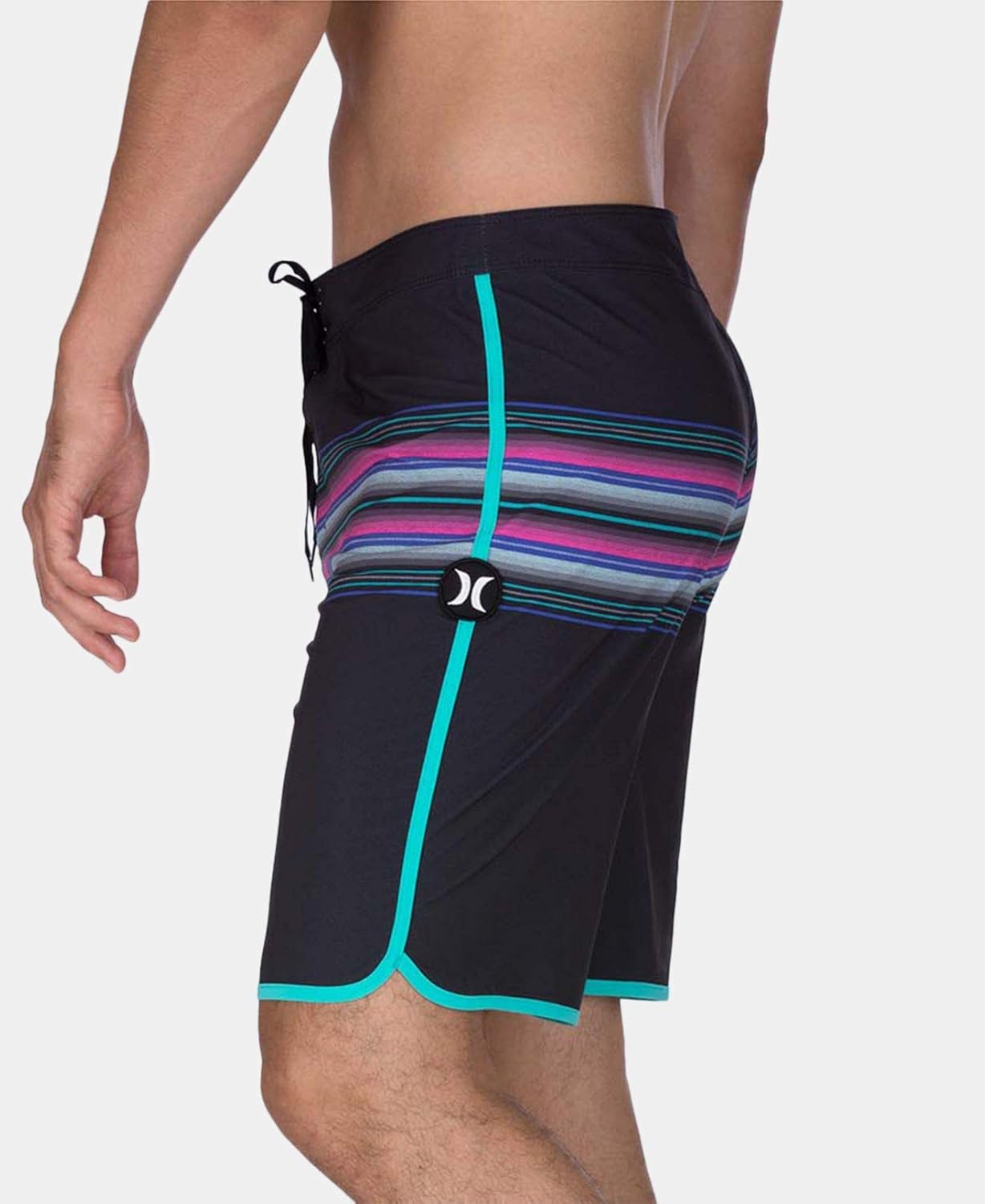 Hurley ハーレー 水着 海パン トランクス サーフパンツ メンズ ボードショーツ ロゴ 速乾 19インチ MBS0012190  海パン/ボードショーツ｜ムラサキスポーツオンラインストア 通販 Hurley SWIMWEAR メンズ US サイズ: 32 カラー: ブラック