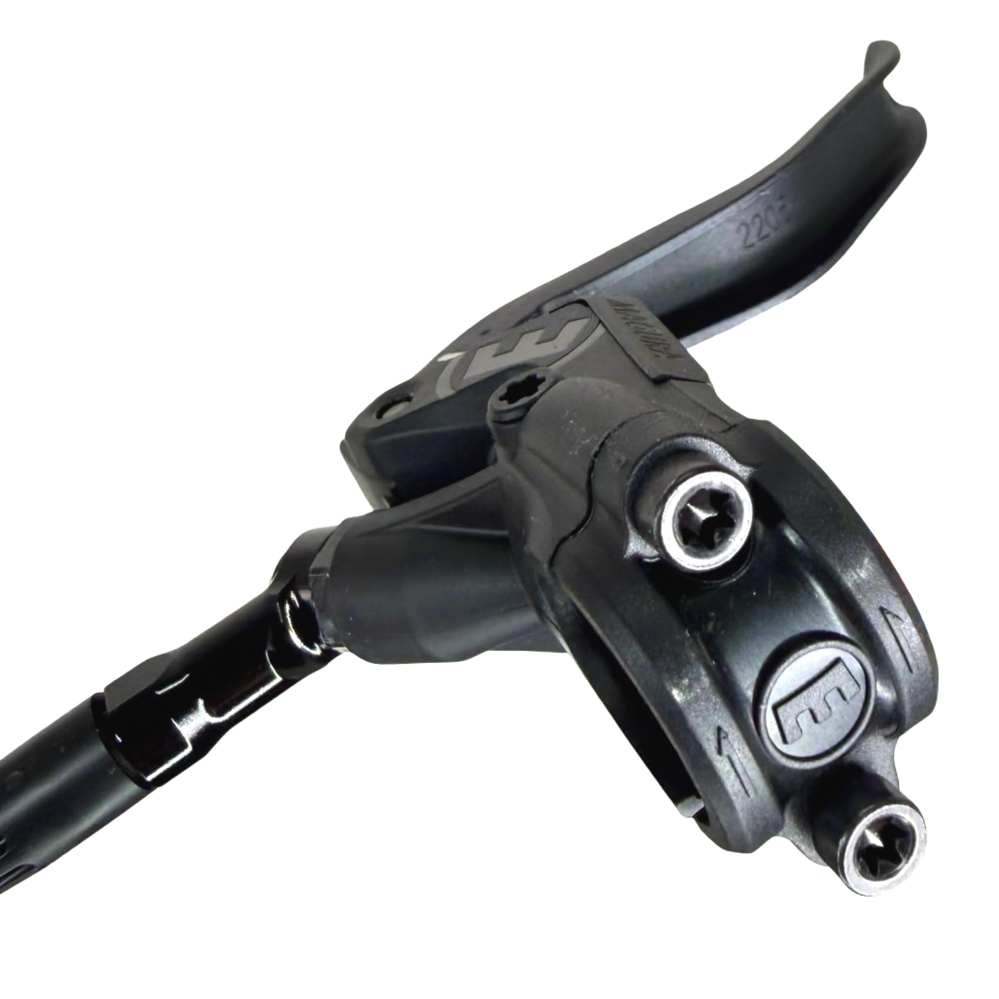 Original MT4 Hydraulische Fahrrad Scheibenbremse MTB Ebike Tour City Vorne + Hinten 160cm kompatibel mit Magura 7.S, 7.P, 7,R Bremsbelägen entlüftet als Set