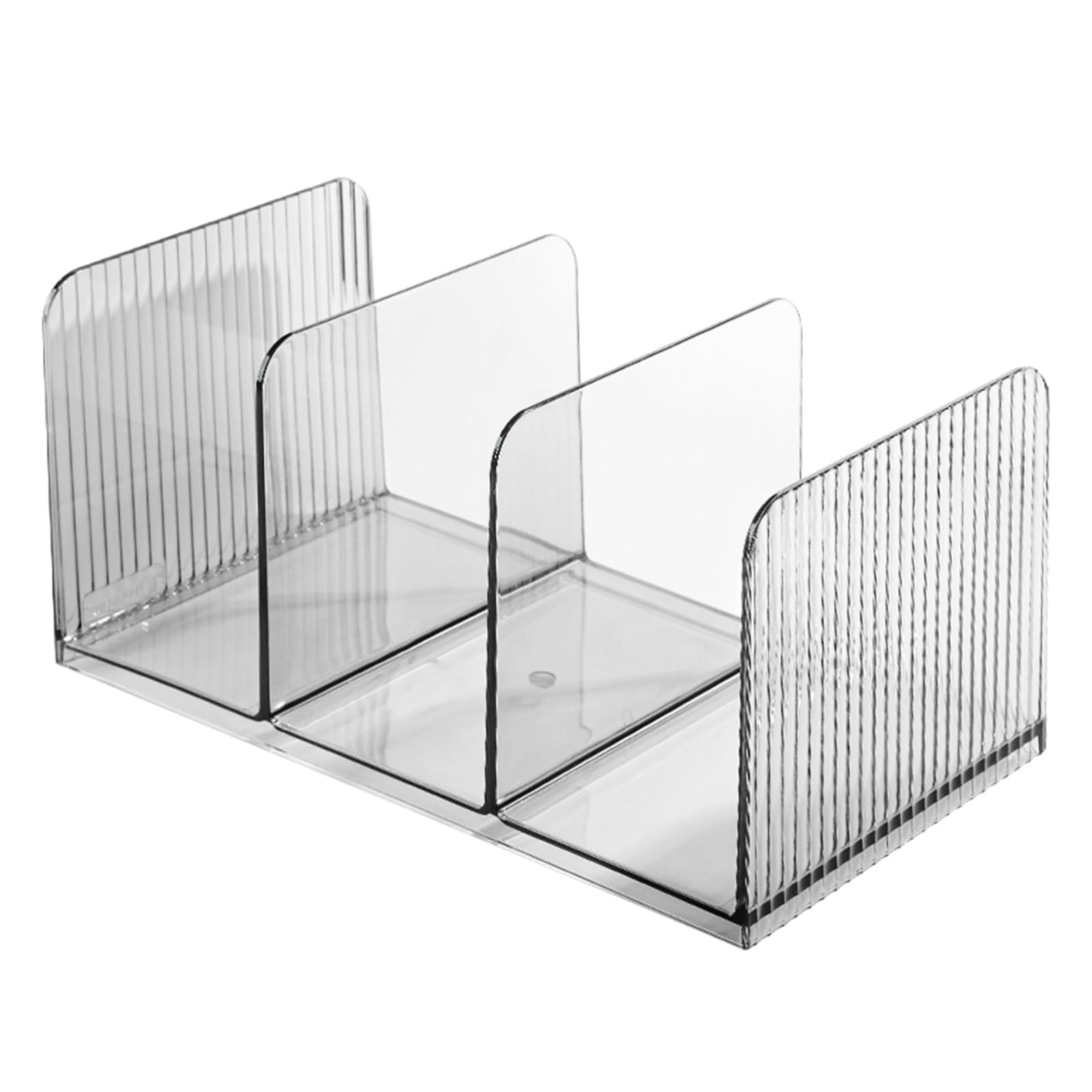 Bookends for Shelf 3 Section Bookend Magazine Stand Books Stoppers Space Saving Desk Magazine Organiser Multifunctional Desktop File Organiser