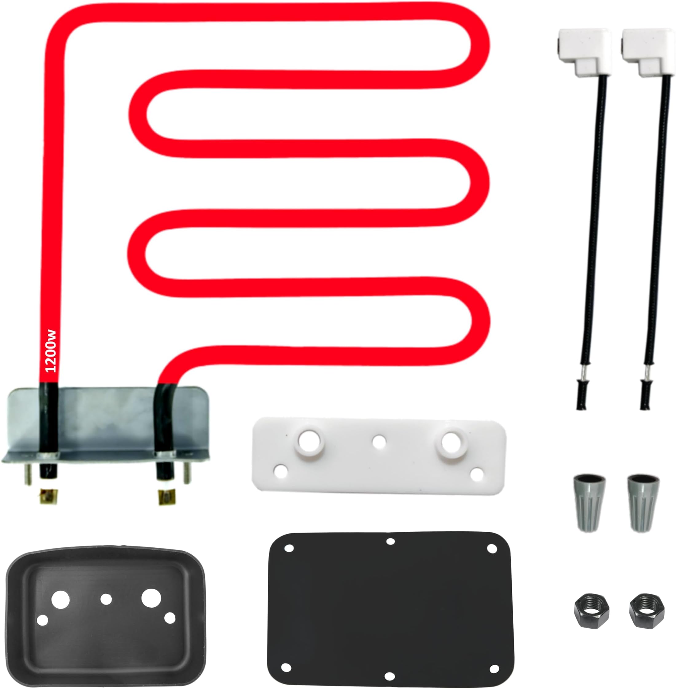 Electric Smoker Heating Element Replacement Part 9907120027 for Masterbuilt 40" Electric Digital Control Smoker, 1200 watt