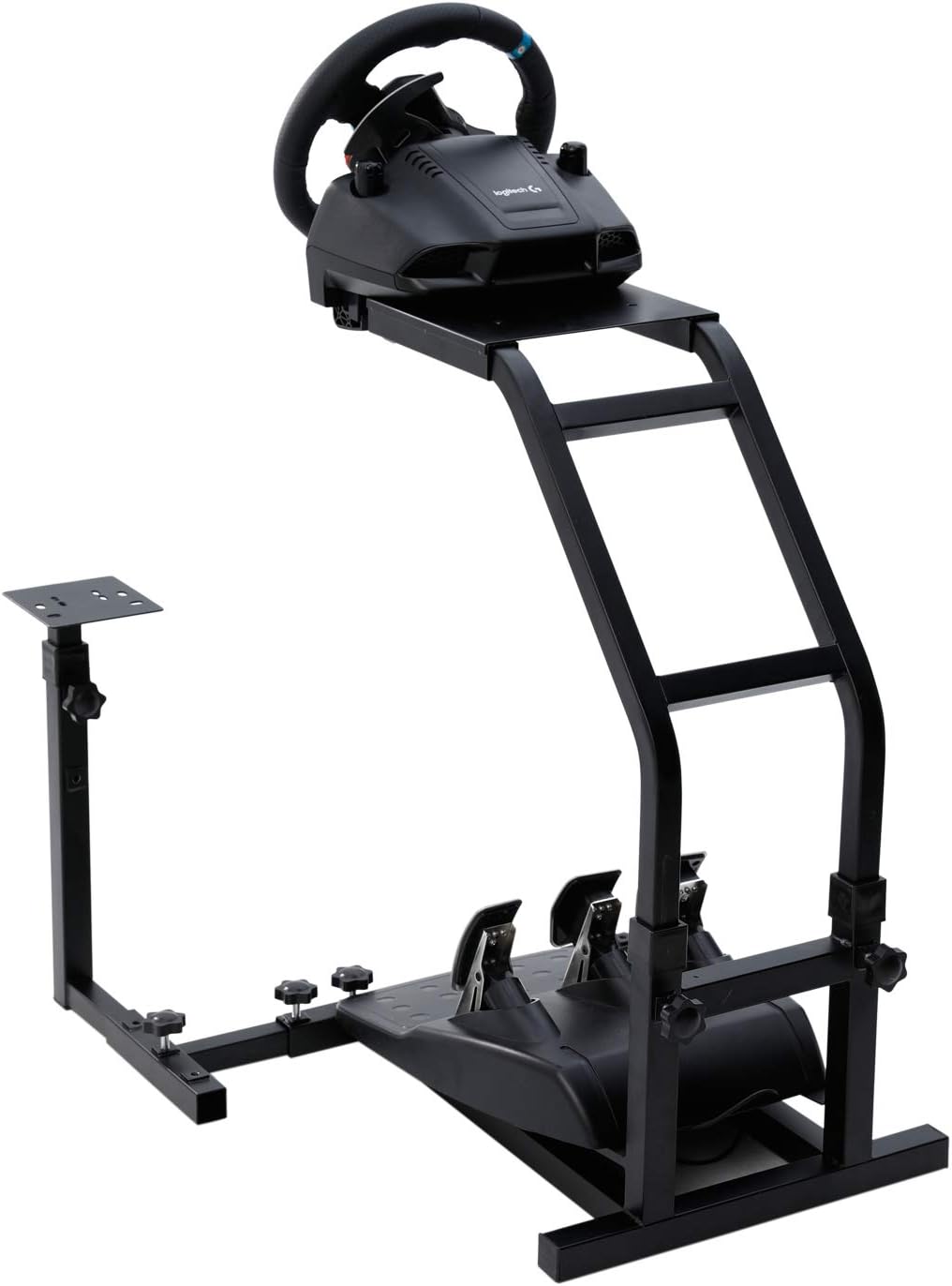 CO-Z Racing Steering Wheel Stand Simulator for PS4 Gt Gaming G29 G920 Logitech Racing Wheel Stand Height Adjustable Pro Wheel Stand for Thrustmaster2