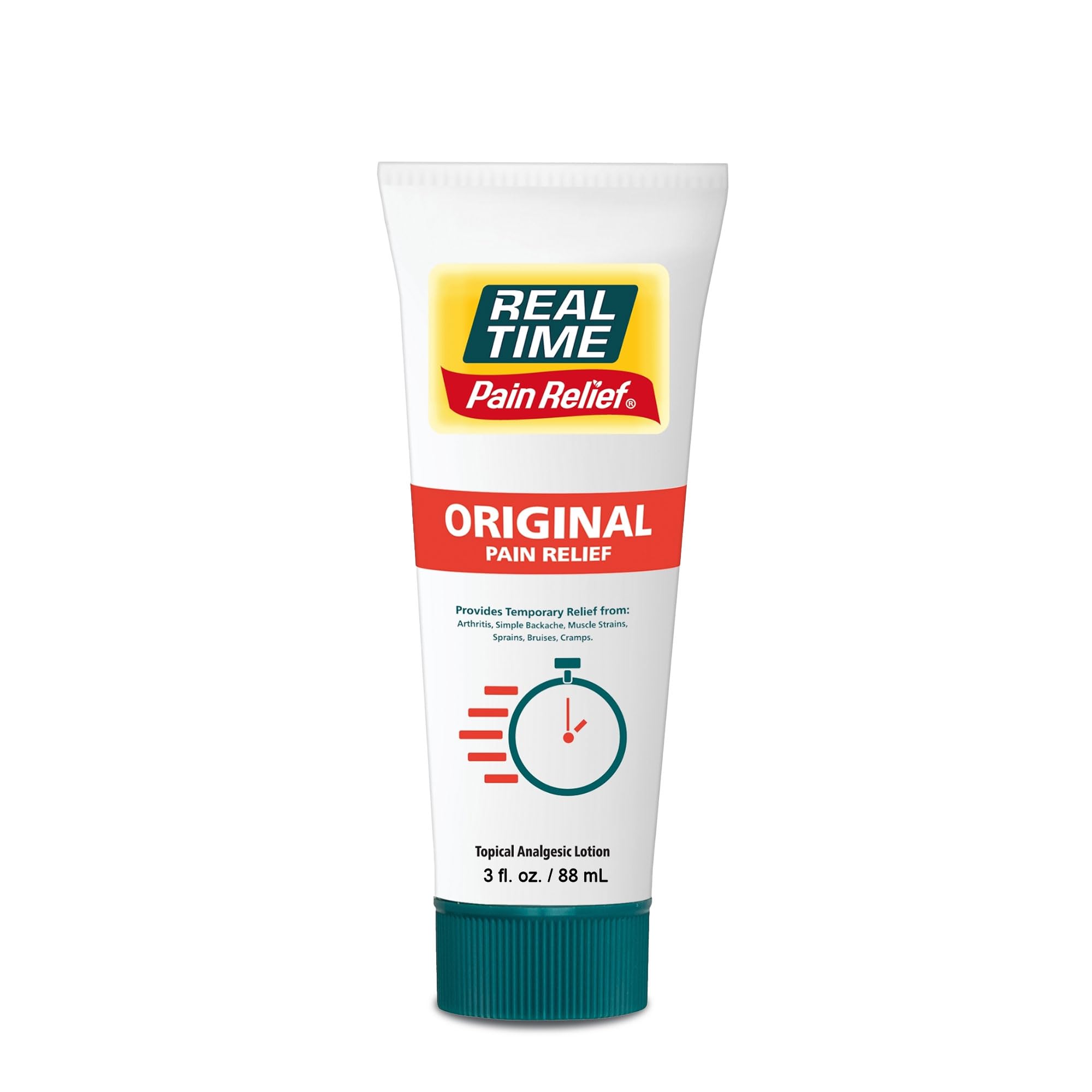 Real Time Pain Relief Cream 3 Oz Tube | 17 Natural Ingredients