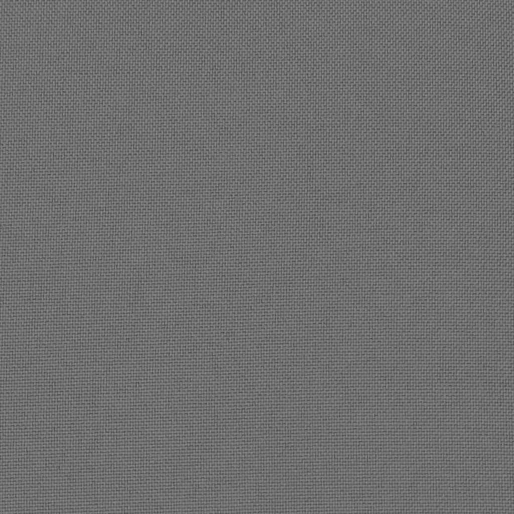 Dekokissen Außen wasserabweisend 4 STK. 45x45 cm Grau, weiche Sitzkissen Gartenmöbel mit Reißverschluss, pflegeleichter Bezug waschbar, langlebig und UV-beständig für den
