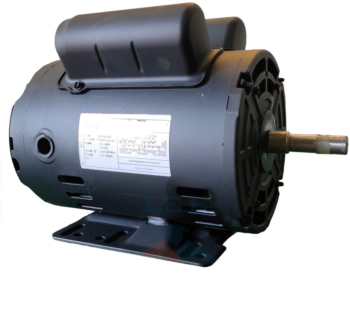 Buy 2 HP Horse Power Single Phase Heavy Duty Electric Compressor Motor