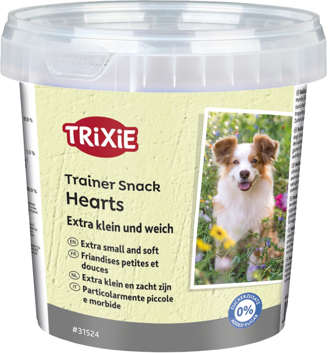 Trixie Mini Hearts Leccornie Morbide per Allenamento - 200 g