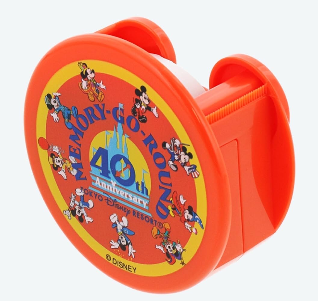 メモリーゴーラウンド　40周年　カットクロス 今までの思い出があふれ出すデザイン！「東京ディズニーリゾート