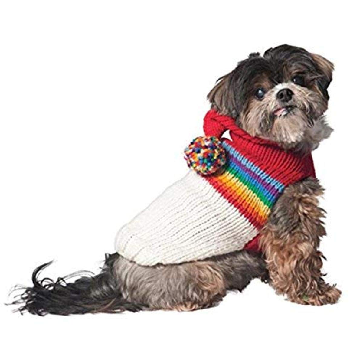 Chilly Dog Vintage Ski Hoodie, Small, multi colored