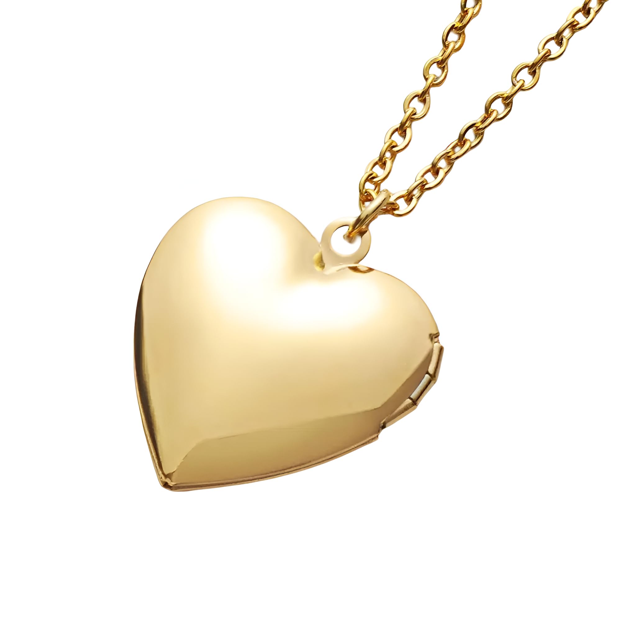 Collana con medaglione a cuore in argento sterling 925 da donna, collana con pendente a forma di foto, immagine che contiene immagini