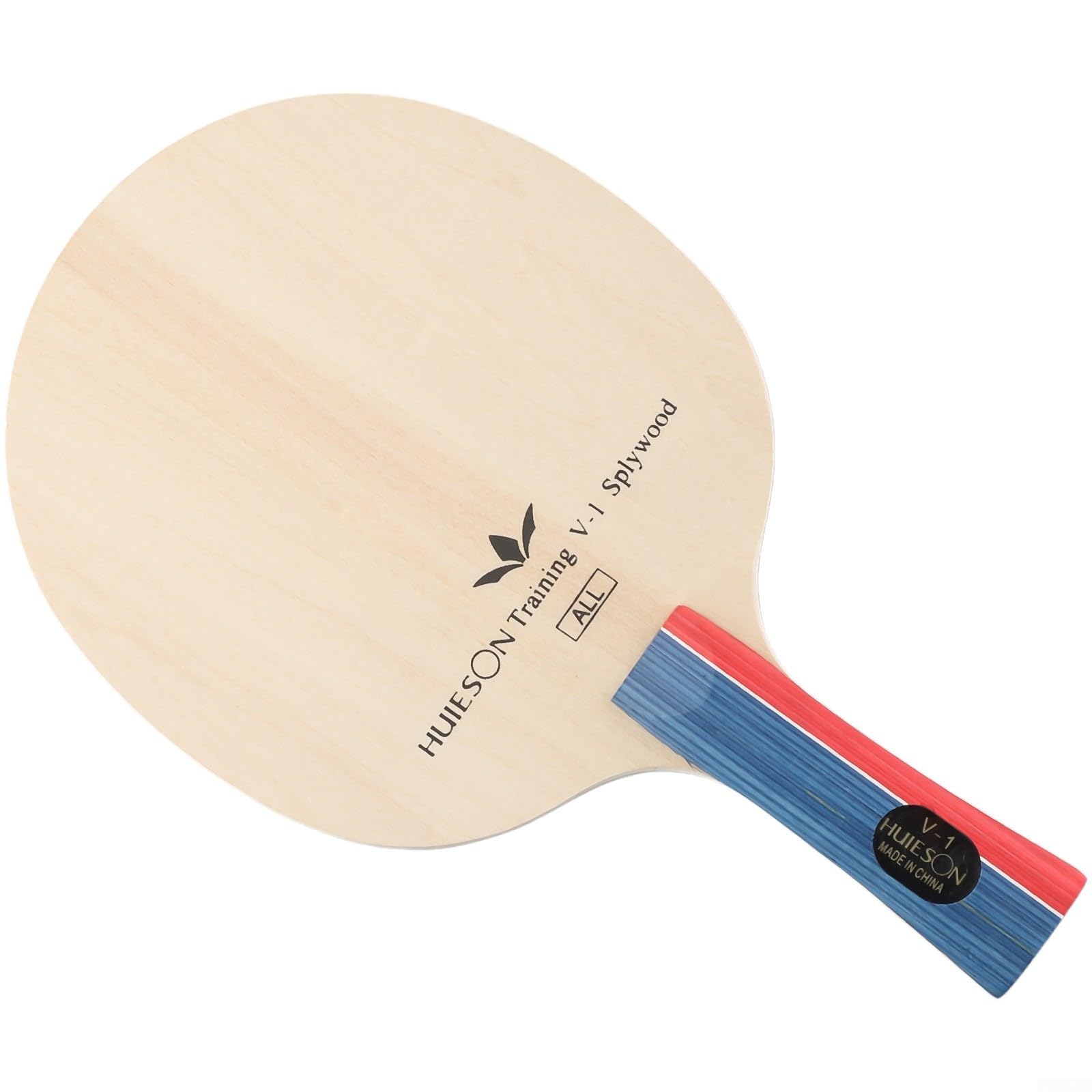 Lame en bois 5 plis pour raquette de ping-pong compatible Shakehand Grip et Pen Hold Grip