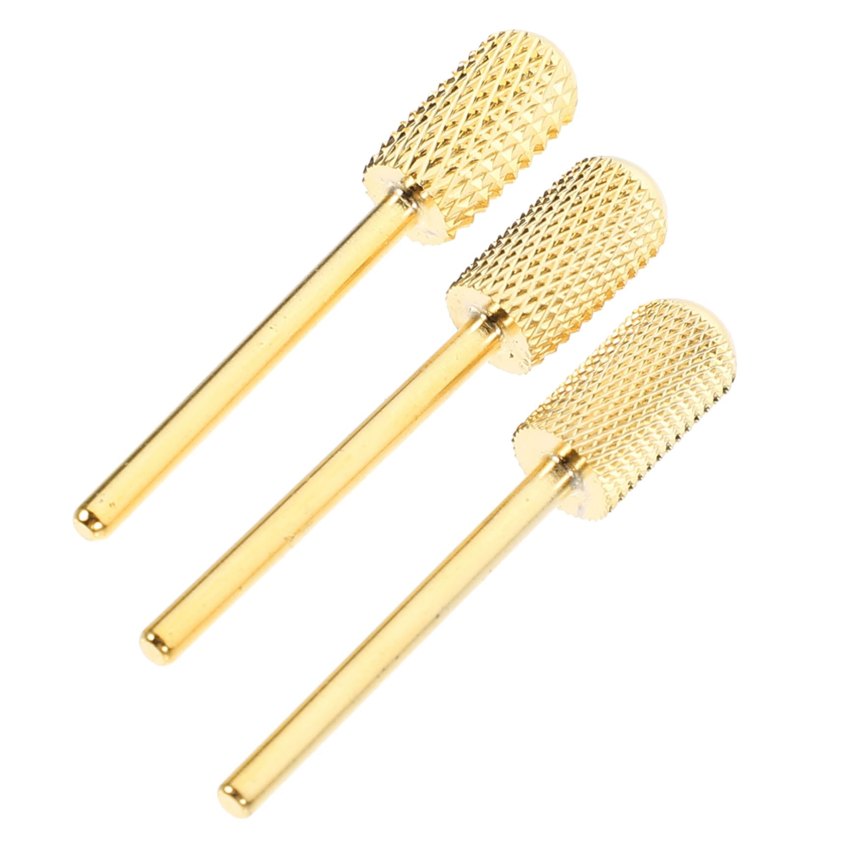 5 Set Di Punte Per Trapano Per Unghie in Metallo Punte Per Trapano Per Unghie Russe Strumento Per Manicure in Acrilico Set Da 3 Pezzi * 5