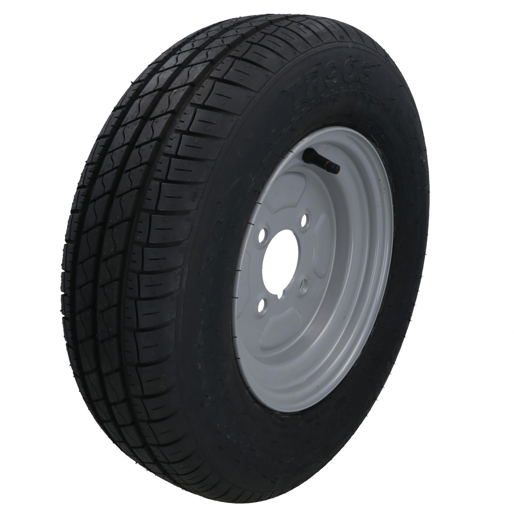 Rad und Reifen der Anhänger 145 x 10" 8 Säcke 4"pcd TRSP04