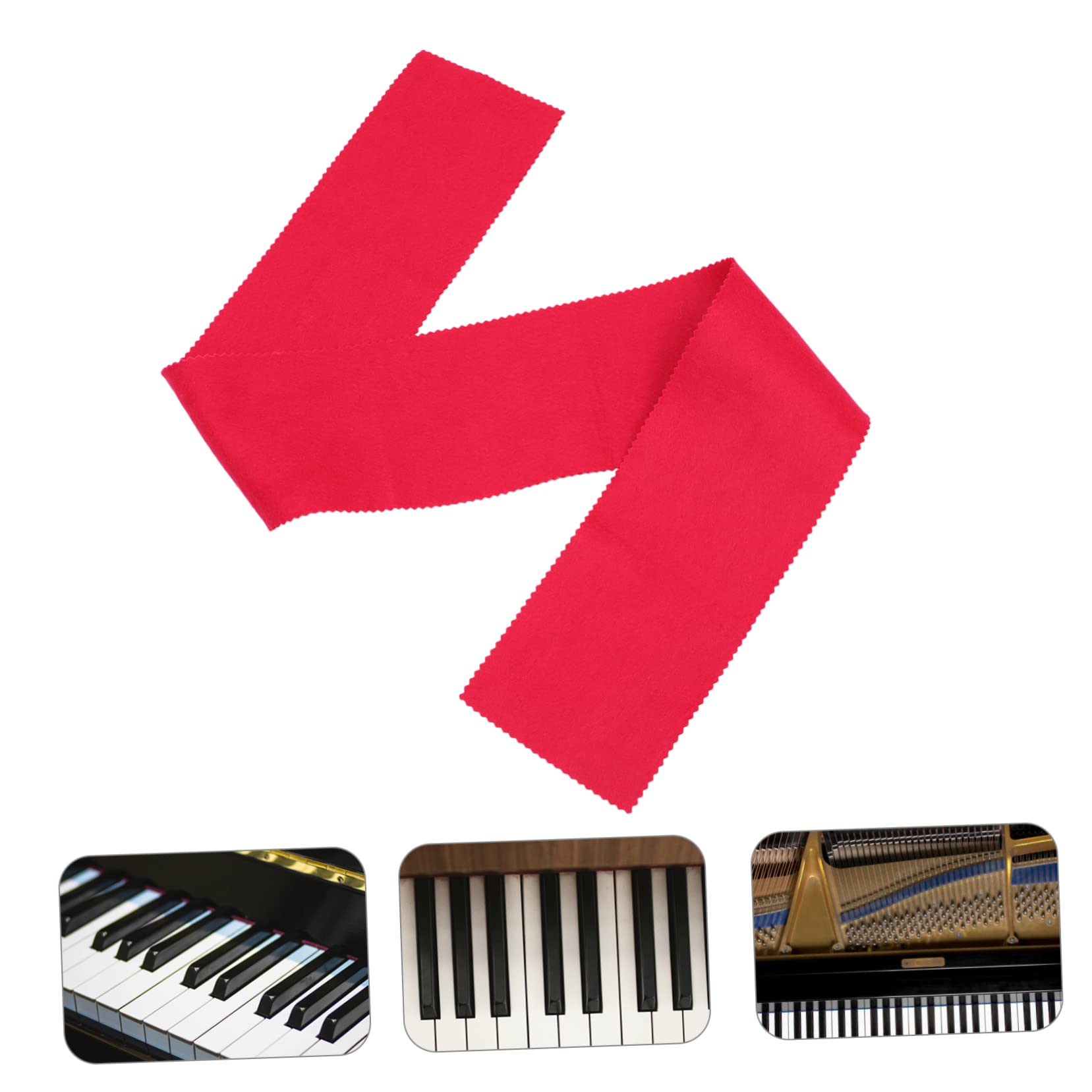 BESPORTBLE 1Pc Piano Keyboard Cover Scratch Cloth Protector for Piano Electronic Keyboards Versatile Cover Compact Storage Keys Moisture