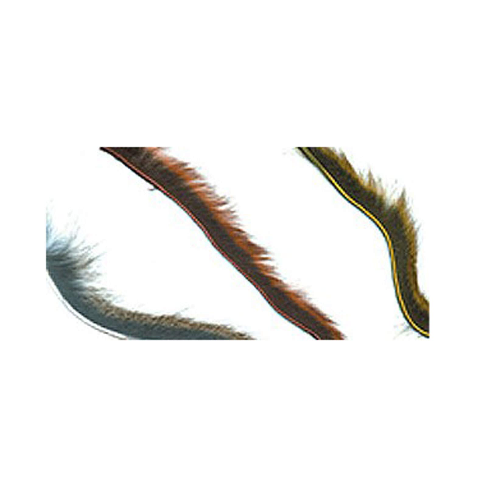 Wapsi Micro Pine Squirrel Zonkers Leech Red - Fly Tying Material - 24 Pieces