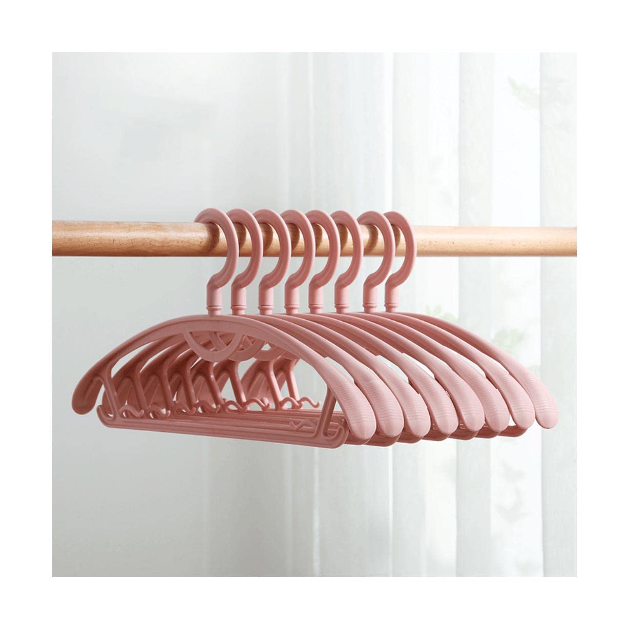 TXGJWRA Space Saving Hangers for Clothes Durable Coat Hanger Wide Shoulder Non-Slip Coat Hanger Household Bold Coat Hanger 30 Pcs Hangers Coat,A